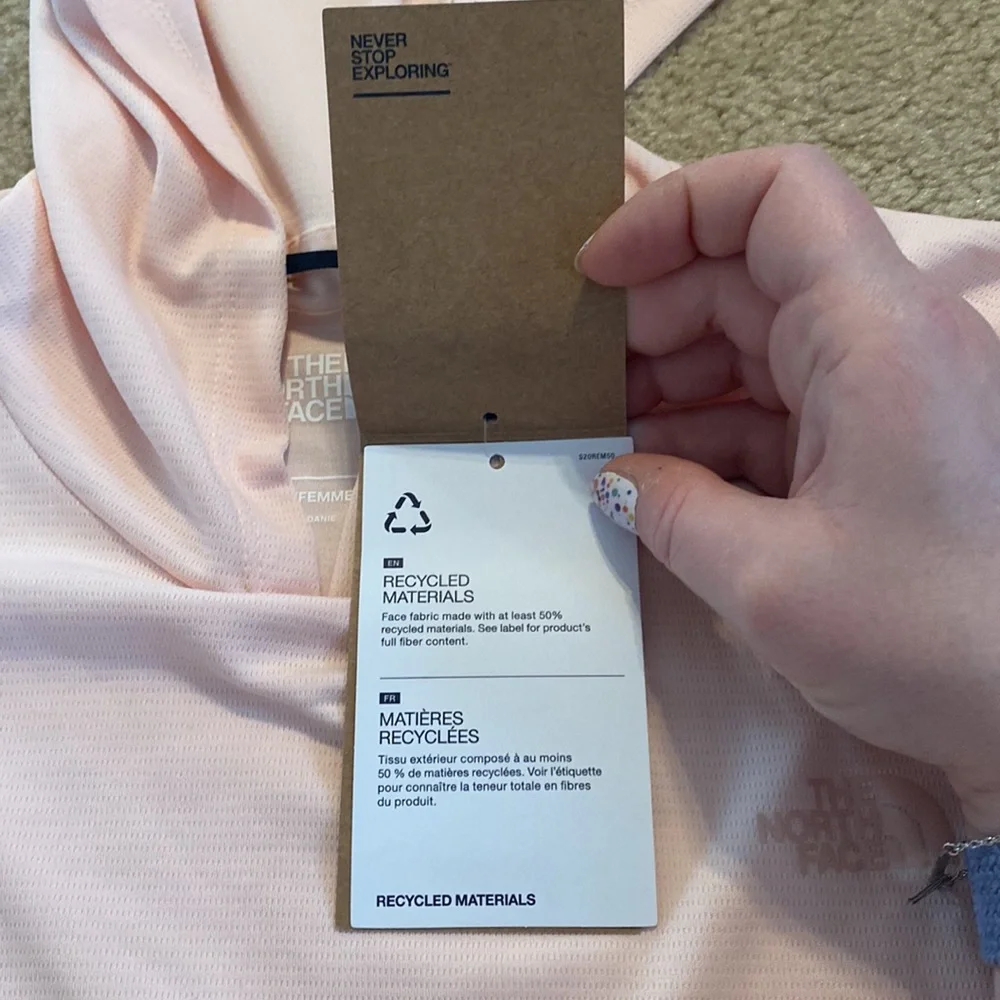 *SOLD* NWT The North Face Wander Sun Hoodie Size Large - Picture 5 of 6